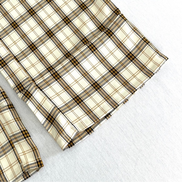 Princess Polly Euros Yellow Check Pants - Picture 10 of 11